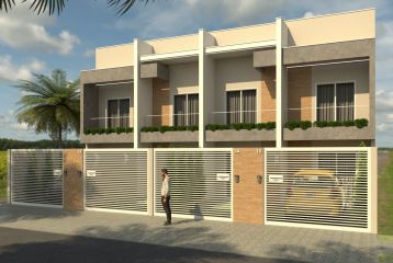 Sobrado novo com 2 Suítes no Residencial Vivendas no Centro de Matinhos - Ref.: 338